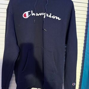 Champion Navy Hoodie